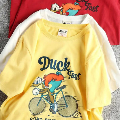 Summer New American Retro Short-sleeved O-neck Letter Printed T-shirt Men's Fashion Simple 100% Cotton Washed Casual Sport Tops