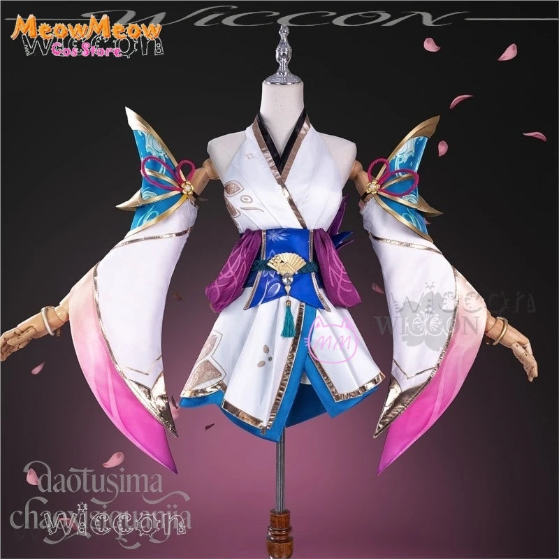 Leagguuee Anime Spirit Blossom Luuxx Costume Polyester Set