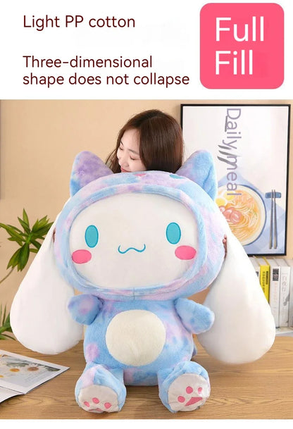 27-47cm Aoger Japanese Cartoon Girlish Heart Cinnamoroll Cute Plushie Toy Soft Stuffed Dolls Toys For Children'S Birthday Gift