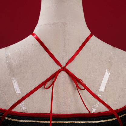 iCoser Anime Unbreakable Machine-Doll Yaya Cosplay Costume Dress Kimono Headwear Festival Halloween Party for Women Girls Props