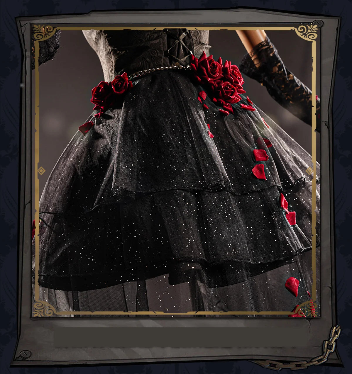 UWOWO Collab Series Game Identity V Psychologist Everlasting Night Ada Mesmer Costume Cosplay Costume