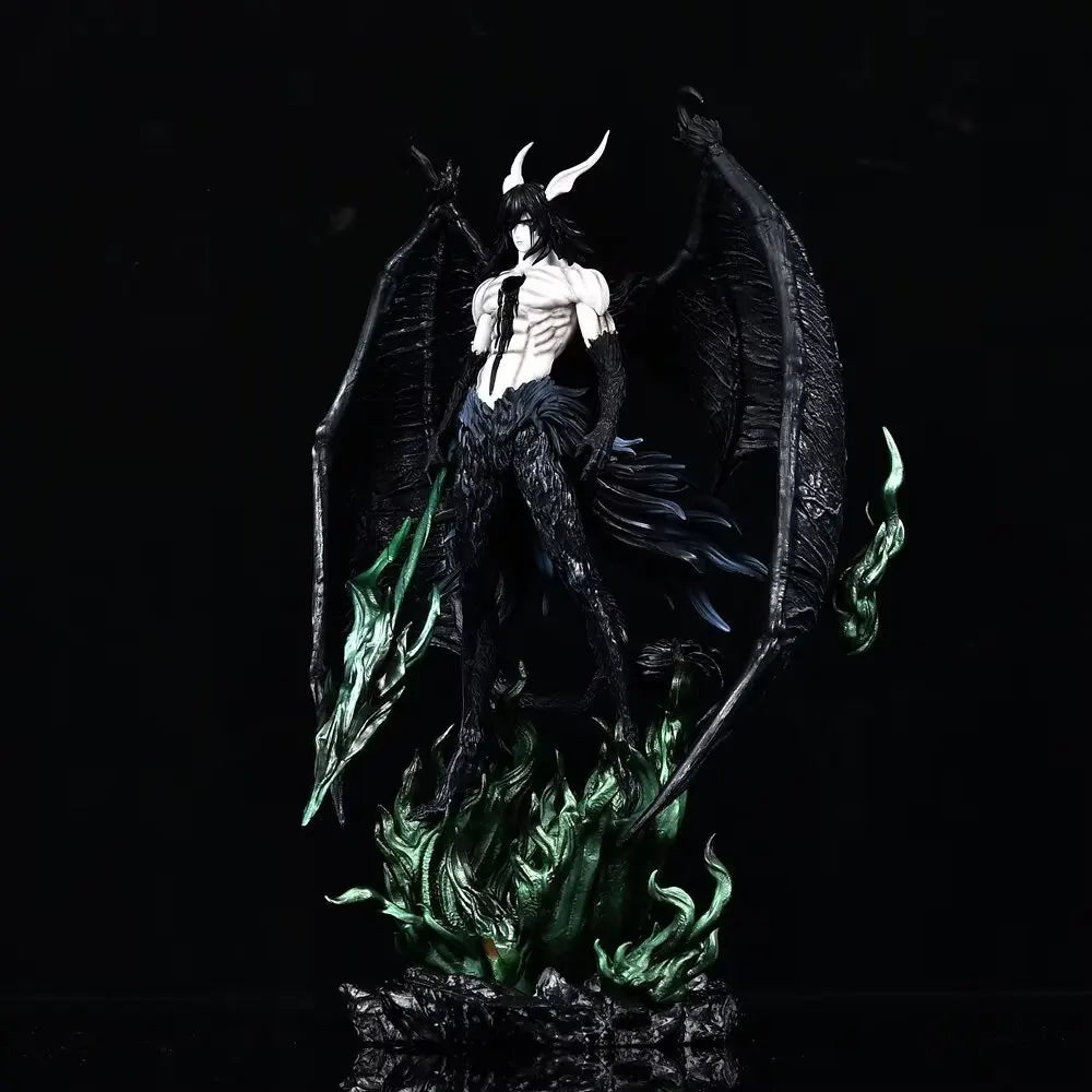 30cm Bleach Anime Kurosaki Ichigo & Ulquiorra Cifer PVC GK Statue Figurine Model Doll Collection Room Décor Desk Toy