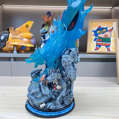 Naruto Anime Figure GK Hatake Kakashi 37cm Action Figure PVC Cartoon Characters Desktop Ornaments Friends Birthday Gifts Toys