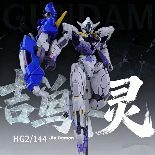 Action Figure Wm Lfrith Jiu Mobile Suit The Witch From Mercury 1/144 Pb Hg Assembly Mecha Action Figures Plastic Model Boy Gift