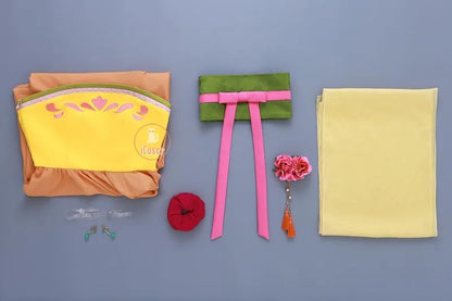 Anime The Apothecary Diaries Maomao Cosplay Costume Courtesan Outfit Dress Earrings Headwear Halloween Party Women Girls iCoser