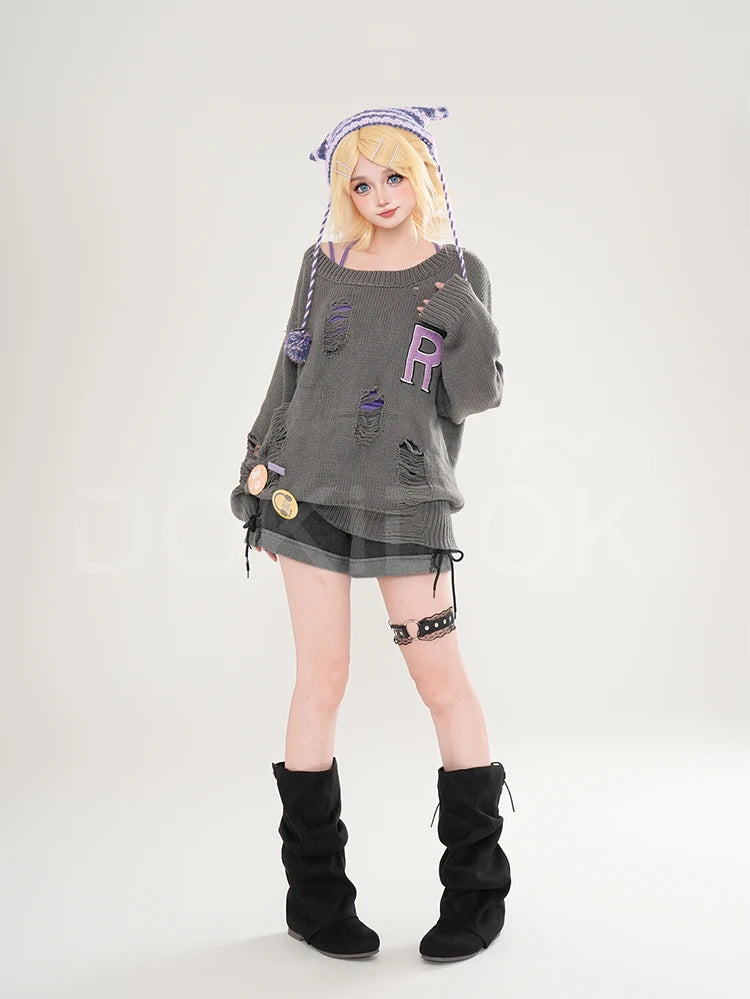 Rinn Mikuu Cosplay Costume DokiDoki-R Mikku Rinn Cosplay Women Cute Black Green Costume Set Mikuu Rinn Cosplay