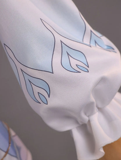 Honkai Star Rail Constance The Dahlia Cosplay Costume Wig Dress Uniform Hat Ever-Flame Mansion Halloween Party for Women Girls