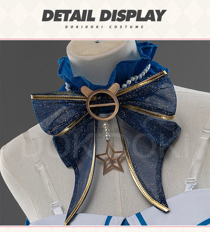 IN STOCK Nikki Cosplay Costume Game Infinity Nikki【S-3XL】DokiDoki-N Women Pink Blue Dress Nikki Cosplay Plus Size