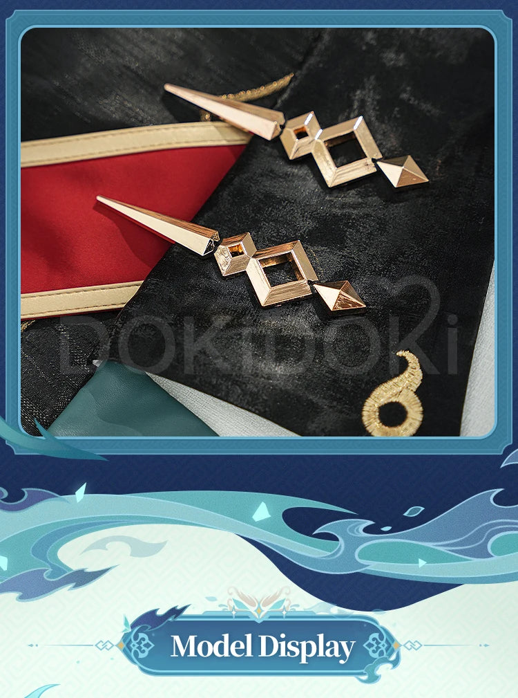 IN STOCK Xiao Doujin Cosplay Costume Game Genshin Impact Cosplay DokiDoki-SR Xiao Cosplay Men Chinese Style Doujin Costume