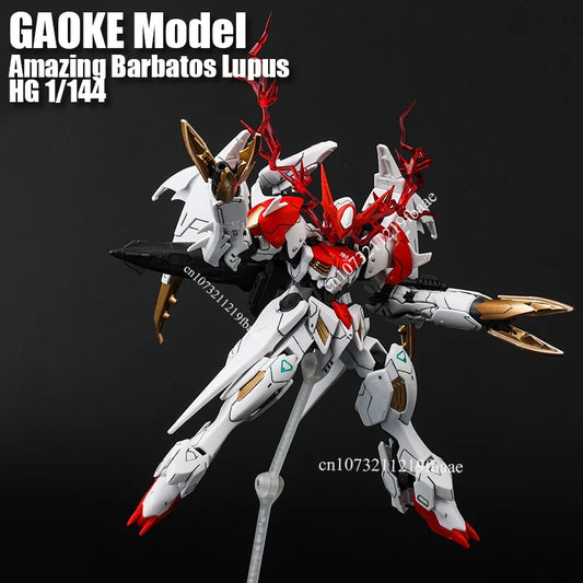 GAOKE Model Amazing Barbatos Lupus HG 1/144 ASW-G-08A Assembly Model Kit Action Figure Robot Kids Gifts