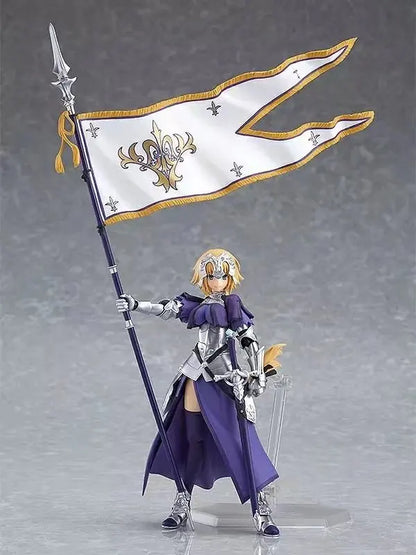 New Fate Grand Order Ruler Jeanne D'Arc Movable Action Figure 14cm PVC Collectible Anime Toy Desktop Decor Fans Gift Boy'S Gift