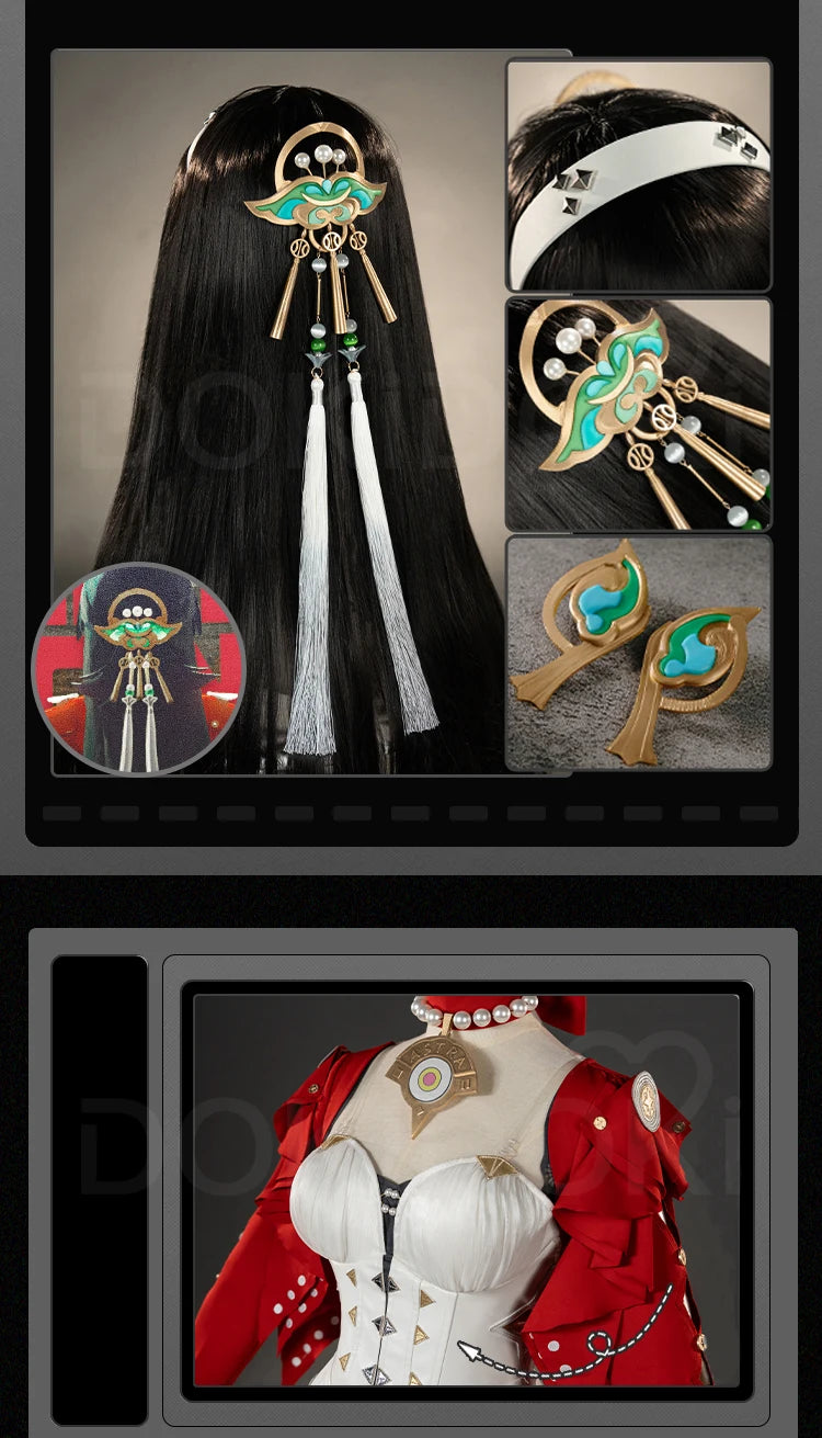 IN STOCK Astra Yao Cosplay Costume Game Zenless Zone Zero【S-2XL】DokiDoki-R ZZZ Women Dress Astra Cosplay Plus Size