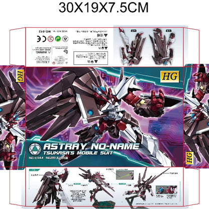 HGBD 1/144 Astray No Name Mecha Warrior Action Figure Assembly Model High Detail Plastic GK Desktop Decor Boy Gifts