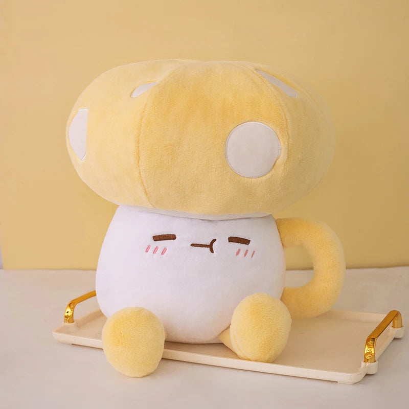 23/30cm Cute Vegetables Kawaii Red Mushrooms Shii-take Plush Soft Toy Stuffed Dolls Home Decor Gift For Girl Boy Birthday