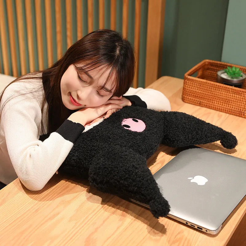 Big Size Kuromi Back Cushion Very Soft Cuddly Pillow Sofa Bed Back Cushion Home Decor Stuffed Anime Plushies Xmas Gifts Girl