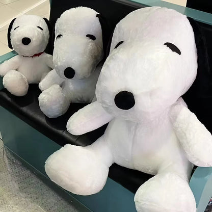 Big Size Snoopy Plush Toy Kawaii White Dog Toy Snoopy Pillow Lovely Snoopy Stuffed Doll Animal Xmas Girlfriends Gifts