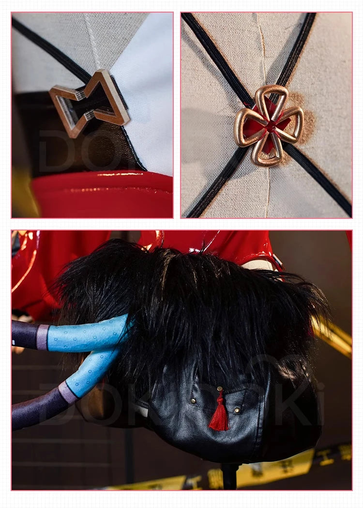 IN STOCK Nekomiya Mana Cosplay Costume Game Zenless Zone Zero【XS-2XL】DokiDoki-R Cat Cunning Hares Nekomiya Mana Plus Size