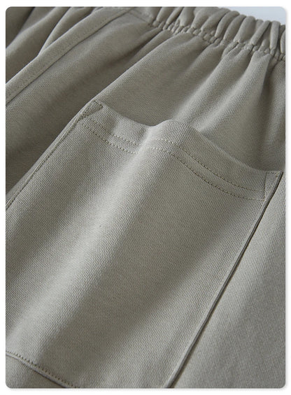 ZODF New Men Heavy Weight 440gsm Solid Sweatpants Unisex Loose Basic Casual Comfortable Sport Pants Joggers Streetwears HY0628