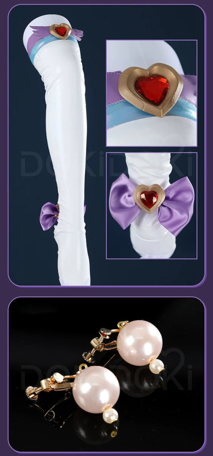 Juno Kiriko Cosplay Costume Game Cosplay【XS-2XL】DokiDoki-R Women Costume Magic Girl Juno Cosplay Plus Size Halloween