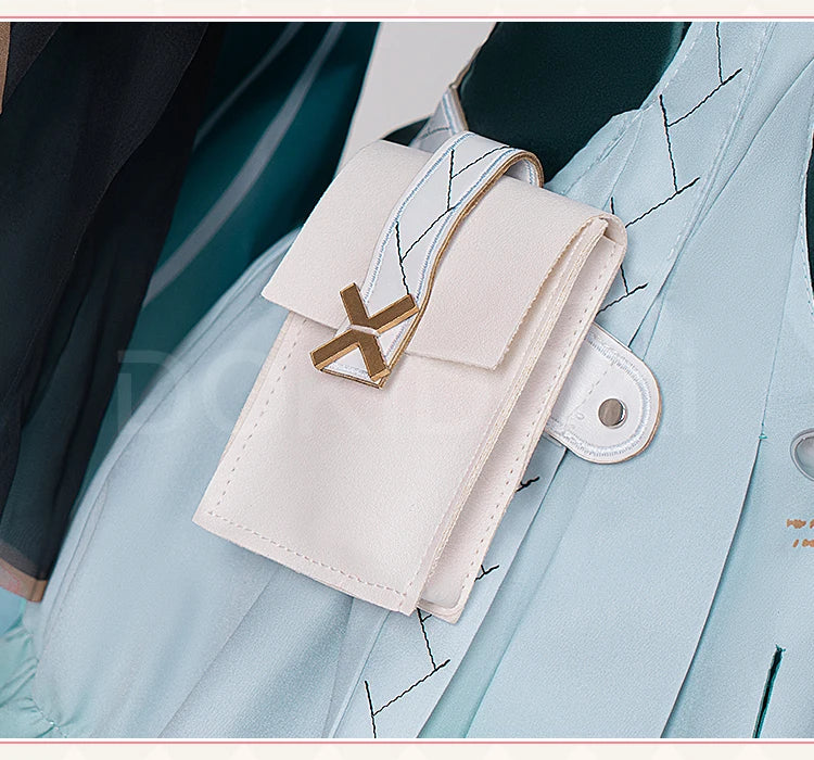 Ciaccona Cosplay Costume Game Wuthering Waves【XS-3XL】DokiDoki-N Women Green Dress Ciaccona Costume Plus Size