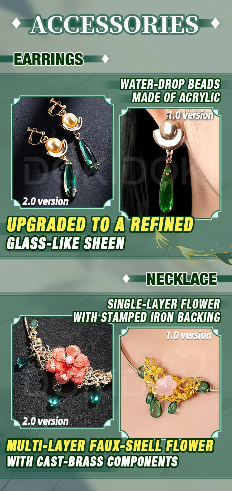 IN STOCK Maomao Cosplay Costume Anime The Apothecary Diaries【XS-3XL】DokiDoki-SR Mao Mao Upgraded Dress Plus Size