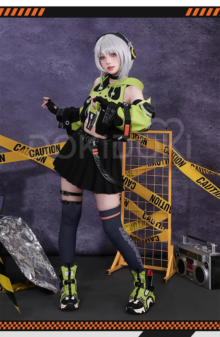 IN STOCK Anby Demara Cosplay Costume Game Zenless Zone Zero Cosplay DokiDoki-R Anby Wig Gentle House