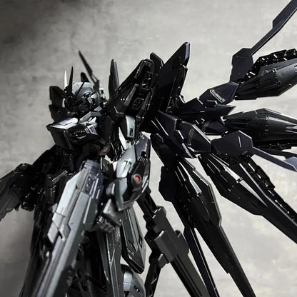 In Stock PIANXIN Strike Freedom MG 1/100 MGEX Assembly Model Kit Midnight Coating Action Figure Plastic Model Toys Kids Gift