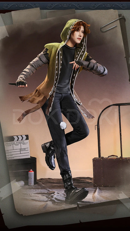 Naib Subedar Mercenary Cosplay Costume Game Identity V DokiDoki-SR Men Costume Naib Mercenary OPH Christmas Cosplay