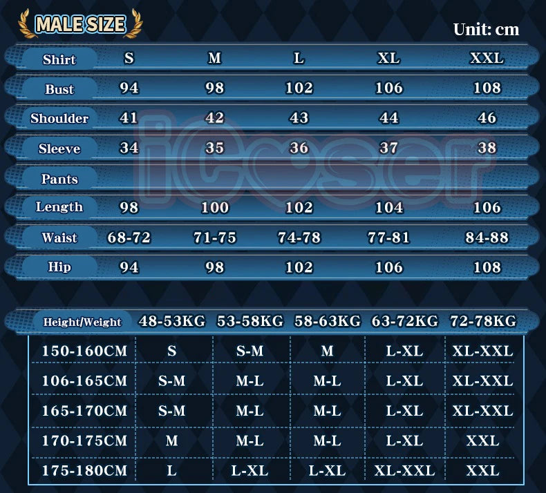 Identity V Clear Rationality Cosplay Costume Wig Composer Frederick Kreiburg Uniform Headwear Halloween for Women Men Carnival