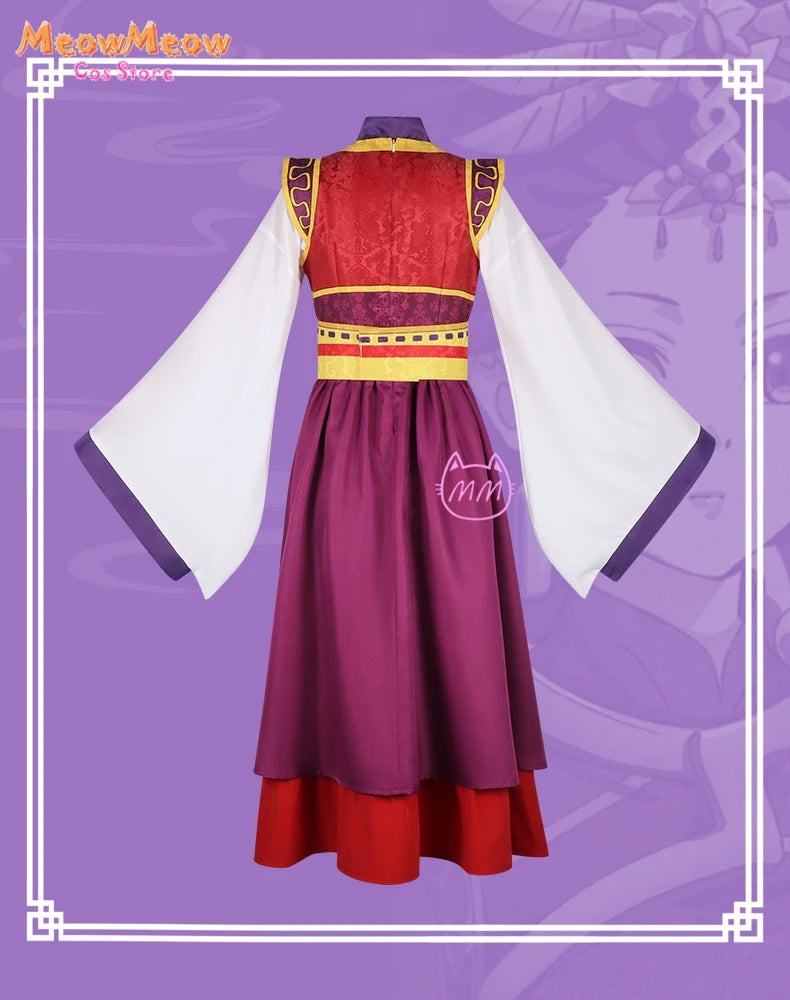 The Apothecary Diaries Cui Cosplay Set Polyester Hanfu Dress