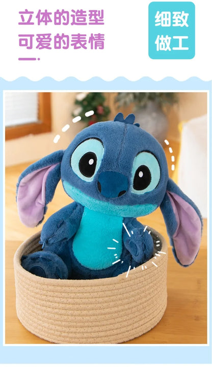 50/60/80cm Super Big Size Lilo & Stitch Disney Anime Plush Stuffed Doll Room Decor Large Plush Children's Pillow Holiday Gifts