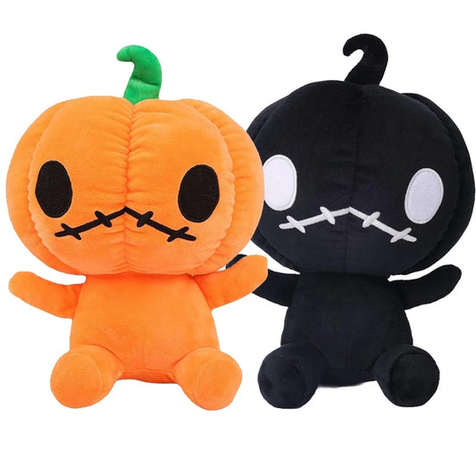 30cm Halloween Pumpkin Plush Toy Party Festival Cotton Soft Pumpkin Stuffed Dolls for Kids Halloween Christmas Birthday Gifts