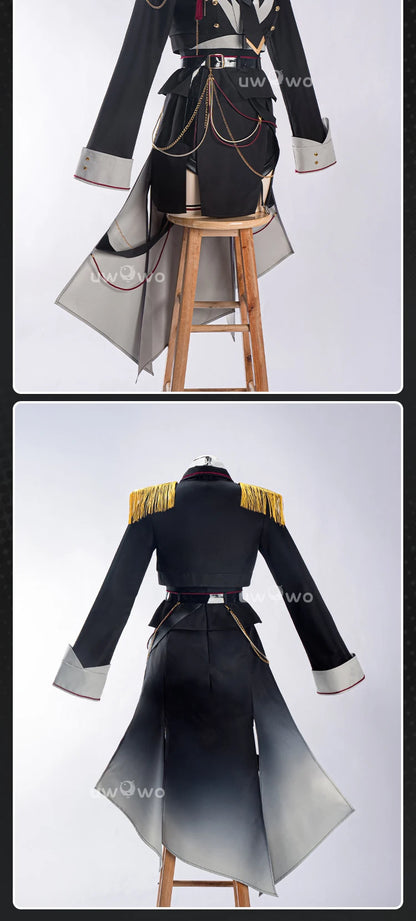 PRE SALE UWOWO Shenhe Cosplay Game Genshin Impact Fanart Shenhe Military Uniform Cosplay Costume With Coat Halloween Costume
