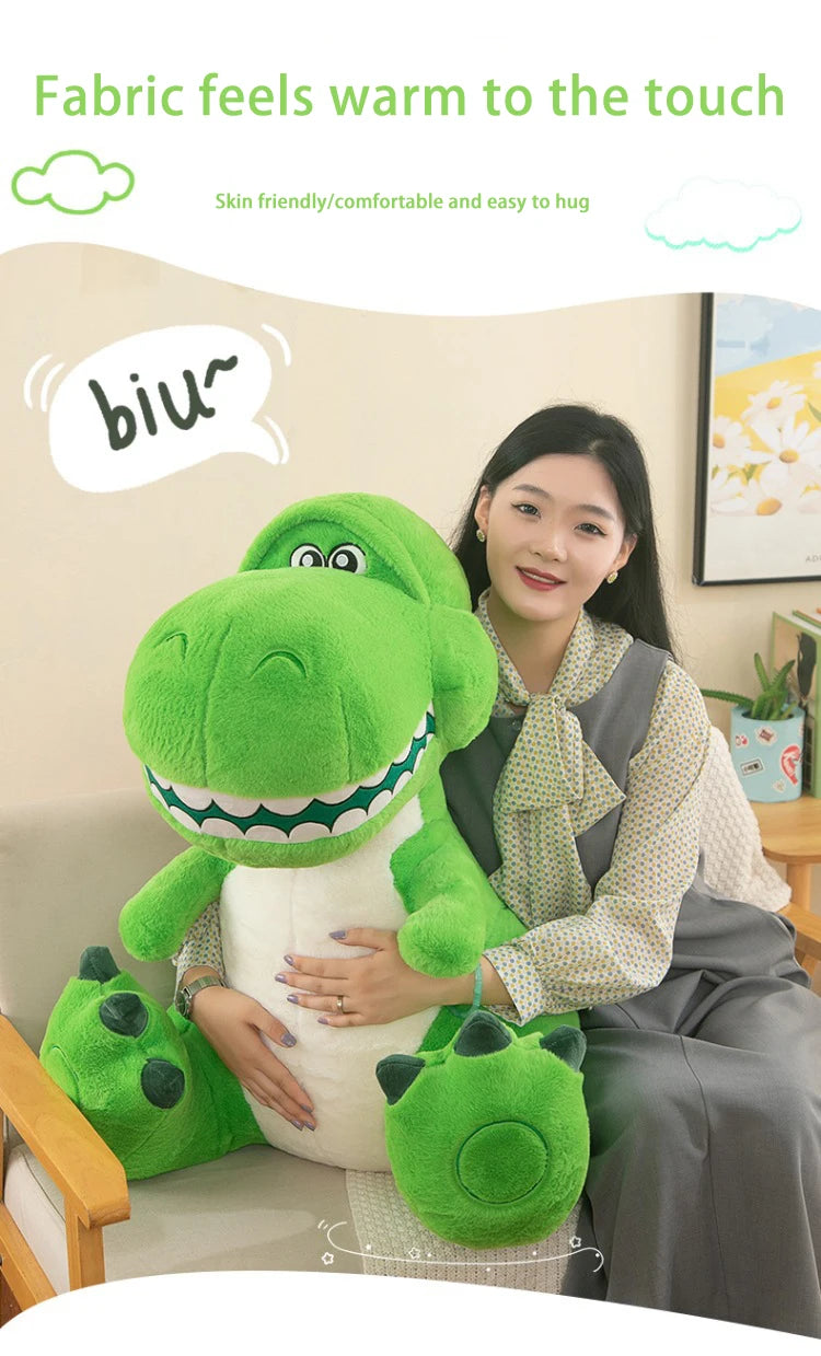 35/50/80cm Disney Toy Story Rex Plush Toys Dinosaur Animals Dolls Anime Cartoon Plushie Kawaii Pillow Soft Gift for Children