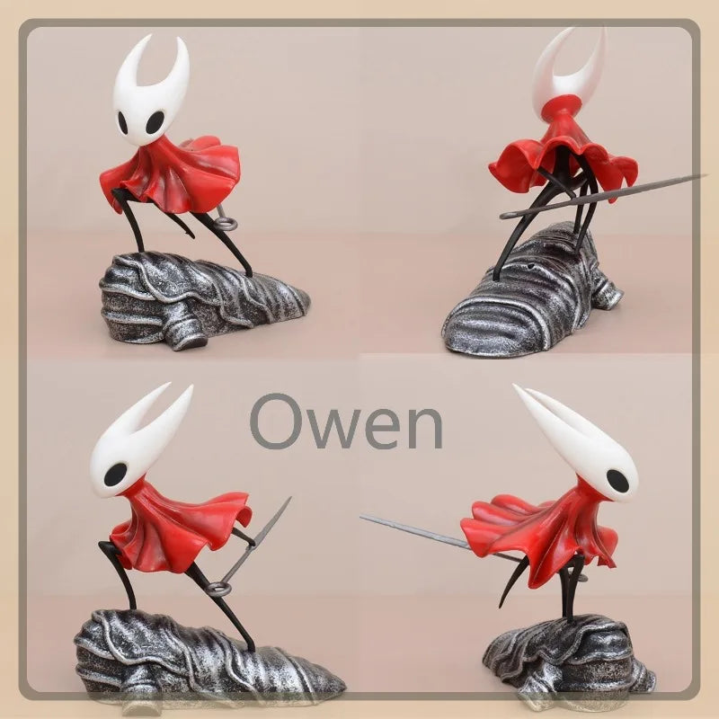 Hornet Girl Action Game Hollow Knight:Silksong Figurine Quirrell Cute Action Figures PVC Collection Decoration Model Toys Gifts