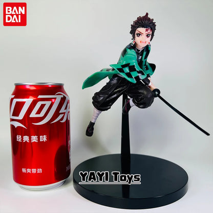 Hot Anime Demon Slayer Figure Tanjirou Agatsuma Zenitsu Kyoujurou Anime Model Action Figure PVC collection Toy for Kids Gift