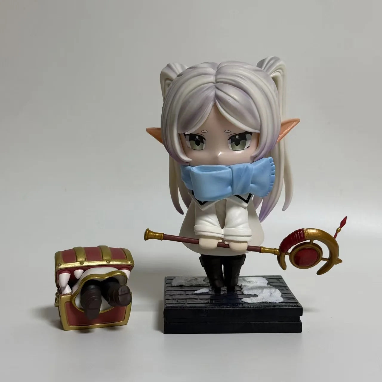 Cute Frieren Anime Figurine Frieren:Beyond Journey's End Beautiful Girl Action Figures PVC Collection Decoration Model Toy Gifts