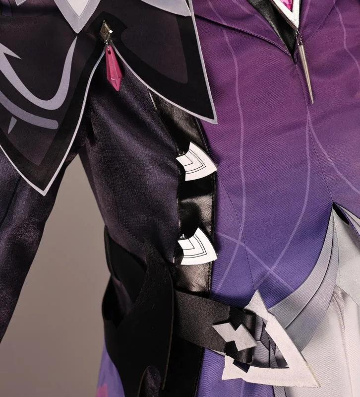 Genshin Impact Durin Cosplay Costume Wig Uniform Headwear Game Role Play Outfit Halloween Christmas Party for Women Men Girls