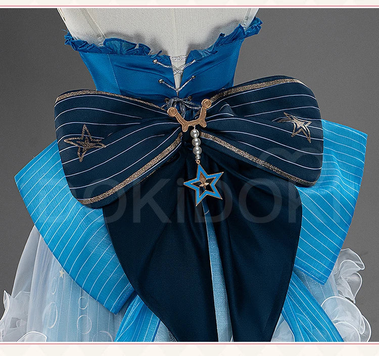 IN STOCK Nikki Cosplay Costume Game Infinity Nikki【S-3XL】DokiDoki-N Women Pink Blue Dress Nikki Cosplay Plus Size