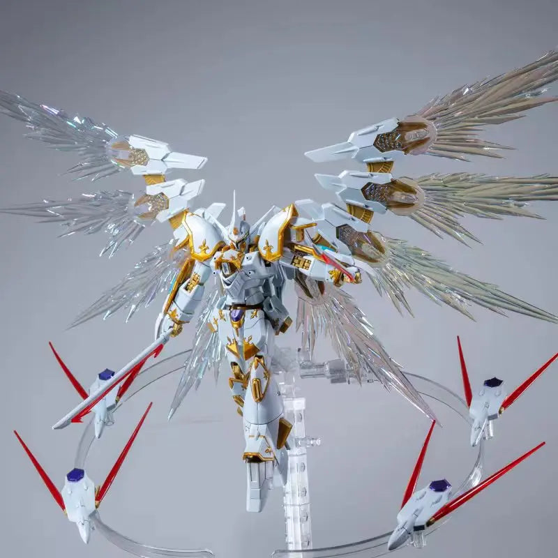 QIANYE Model Black Knight Squad Ca-re.A HG 1/144 NOG.M2D1/E Assembly Model Kit Robot Action Figure Plastic Toy Gifts