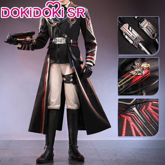 IN STOCK Caleb Cloudsreach Strategy Cosplay Costume Game Love and Deepspace DokiDoki-SR Men Xia Yizhou Caleb Cosplay Halloween