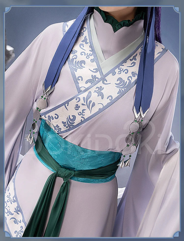 IN STOCK Jinshi Moon Fairy Cosplay Costume Anime The Apothecary Diaries【XS-4XL】DokiDoki-R Halloween Costume Jinshi Plus Size