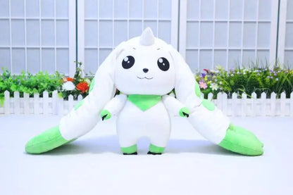 45cm Big Size Digital White Lop Mona Anime Plush Stuffed Doll Kawaii Room Decoration Plushies Pillow Ornaments Holiday Gifts