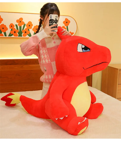 100/120CM Big Size Charmander Plushies Pokemon Peluche Cartoon Anime Kawaii Ornament Plush Comfortable Soft Doll Children Gift