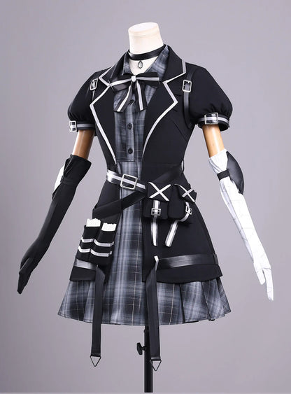 Game Magical Girl Witch Trials Nanoka Kurobe Cosplay Costume Wig Uniform Hat Headwear Halloween Party for Women Girls Carnival