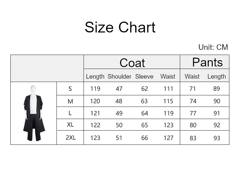 Solo Leveling Sung Jin Woo Cosplay Costume Set Polyester