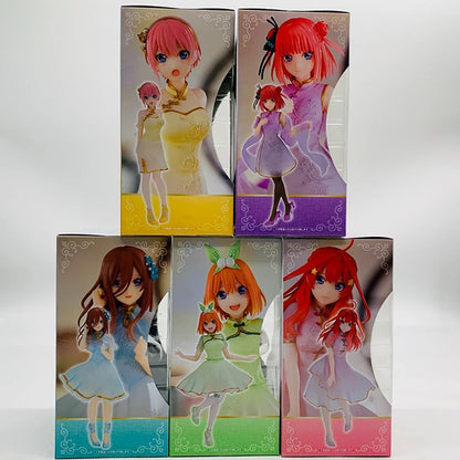 Bandai The Quintessential Quintuplets Nakano Ichika Nino Miku Yotsuba Itsuki 18CM PVC Figure