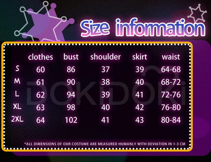 Stocking/Panty Cosplay Costume Anime Cosplay 【S-2XL】DokiDoki-R Female Cute School Uniform Stocking Panty Cosplay Plus Size