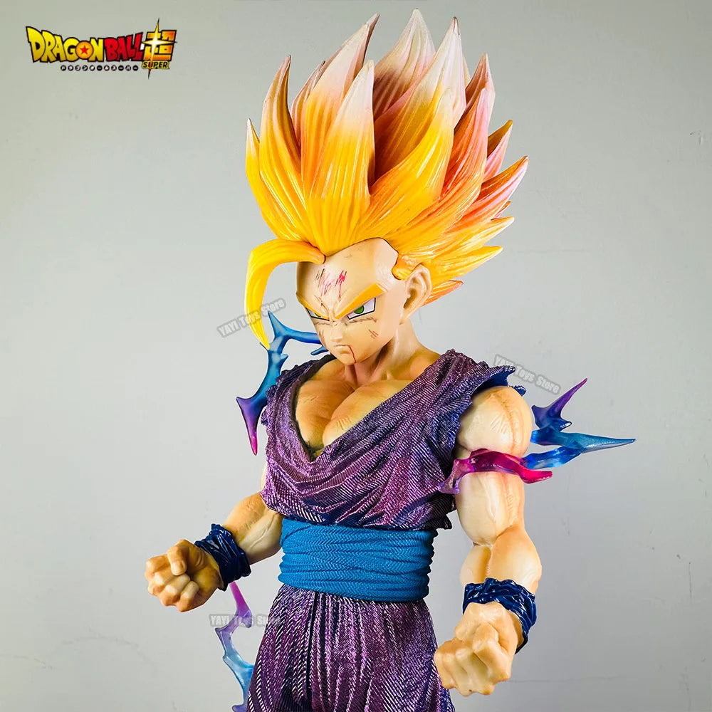 Hot Dragon Ball Z Anime Figure Son Gohan Action Figurine Super Saiyan 2 Cell Game Children Toys Son Goku  Gift