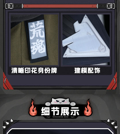 Zenless Zone Zero Komano Manato Cosplay Costume Wig Uniform Ears Spook Shack Halloween Party for Women Men Girls Role Play Props